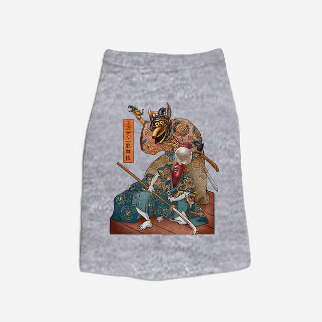 Mystery Kabuki-dog basic pet tank-ChetArt