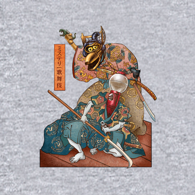 Mystery Kabuki-womens racerback tank-ChetArt