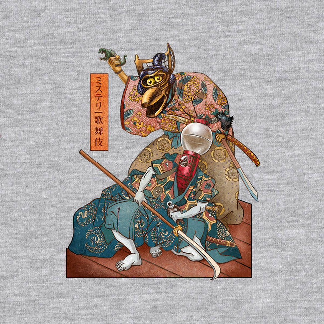 Mystery Kabuki-youth pullover sweatshirt-ChetArt