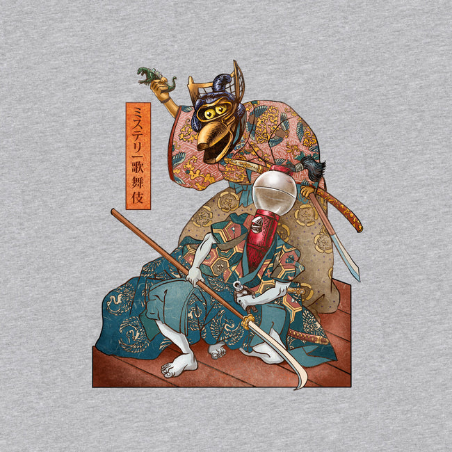 Mystery Kabuki-unisex basic tee-ChetArt