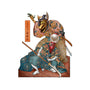 Mystery Kabuki-dog basic pet tank-ChetArt