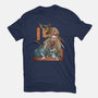 Mystery Kabuki-womens fitted tee-ChetArt