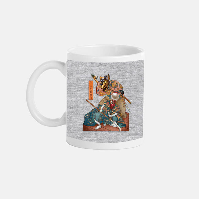 Mystery Kabuki-none glossy mug-ChetArt