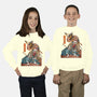 Mystery Kabuki-youth crew neck sweatshirt-ChetArt