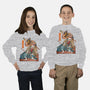 Mystery Kabuki-youth crew neck sweatshirt-ChetArt