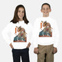 Mystery Kabuki-youth crew neck sweatshirt-ChetArt