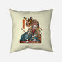 Mystery Kabuki-none non-removable cover w insert throw pillow-ChetArt