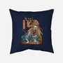 Mystery Kabuki-none non-removable cover w insert throw pillow-ChetArt