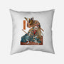Mystery Kabuki-none non-removable cover w insert throw pillow-ChetArt