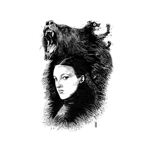 Lady of Bear Island-none stretched canvas-silviokiko