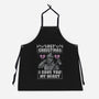 Last Christmas!-unisex kitchen apron-Raffiti