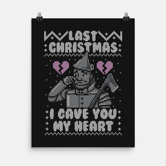 Last Christmas!-none matte poster-Raffiti