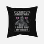 Last Christmas!-none removable cover w insert throw pillow-Raffiti