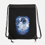 Last Starry Dragons-none drawstring bag-ChocolateRaisinFury
