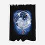 Last Starry Dragons-none polyester shower curtain-ChocolateRaisinFury