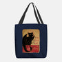 Le Dragon Noir-none basic tote-YoukaiYume