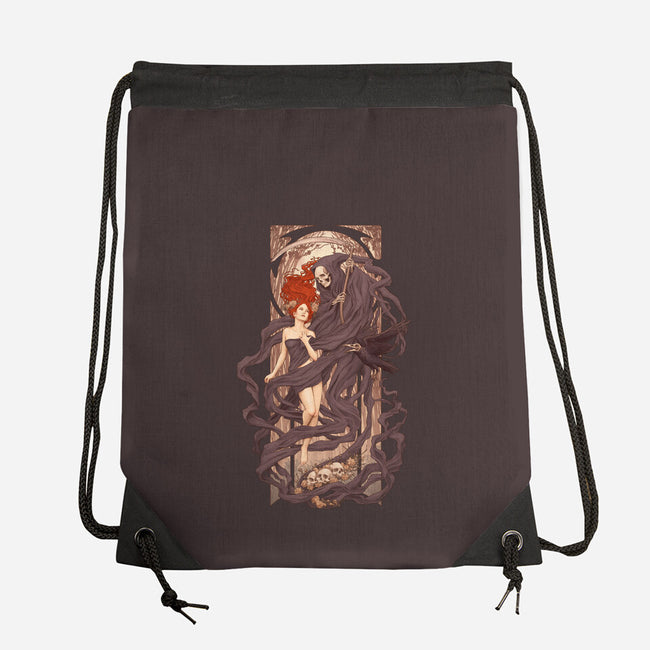Le Passage des Morts Nouveaux-none drawstring bag-Moutchy