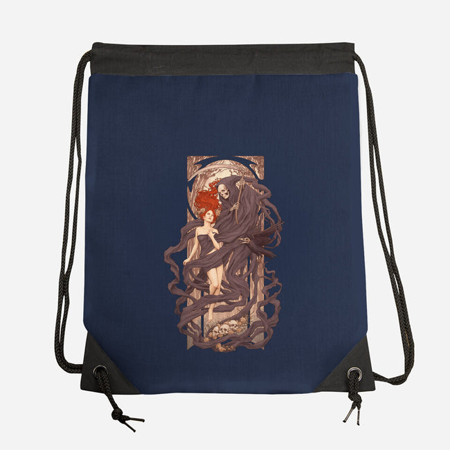 Le Passage des Morts Nouveaux-none drawstring bag-Moutchy