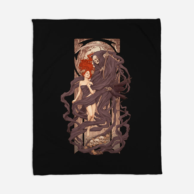 Le Passage des Morts Nouveaux-none fleece blanket-Moutchy