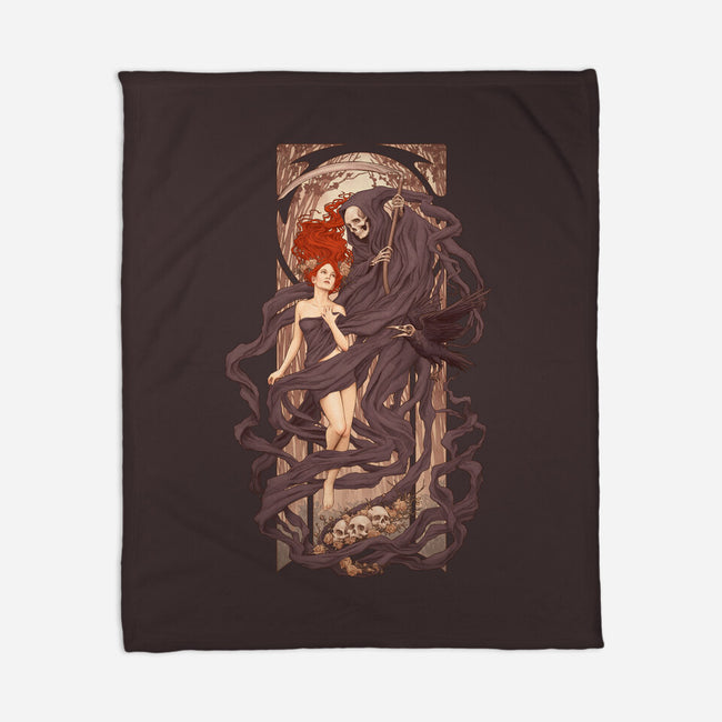 Le Passage des Morts Nouveaux-none fleece blanket-Moutchy