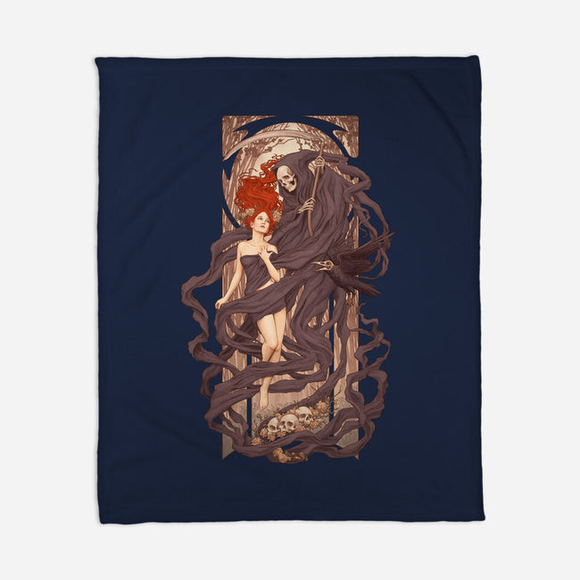 Le Passage des Morts Nouveaux-none fleece blanket-Moutchy