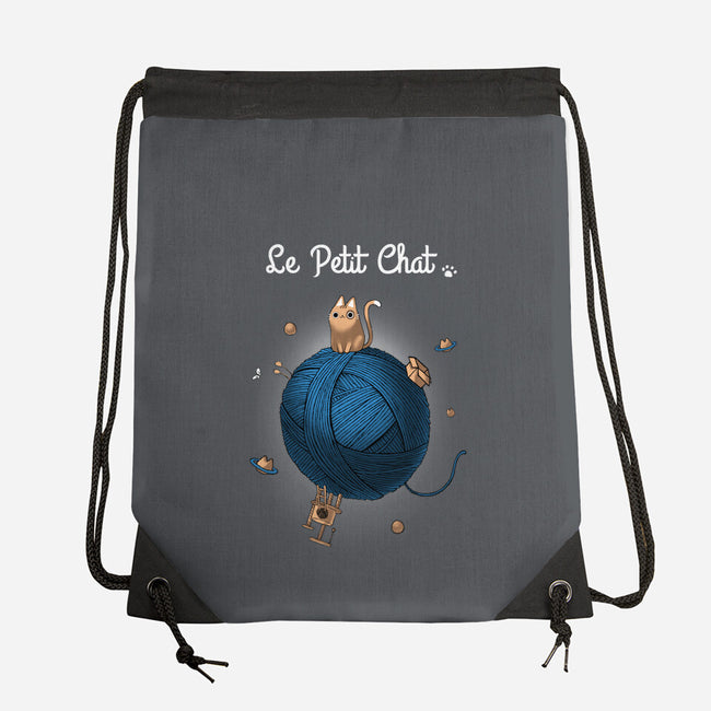 Le Petit Chat-none drawstring bag-BlancaVidal