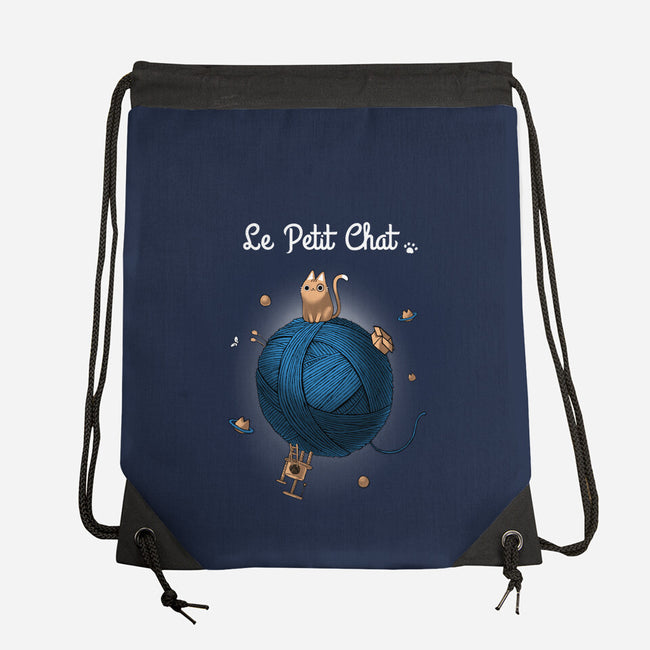 Le Petit Chat-none drawstring bag-BlancaVidal