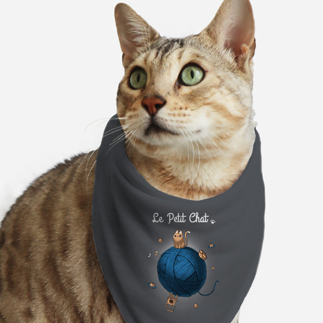 Le Petit Chat-cat bandana pet collar-BlancaVidal