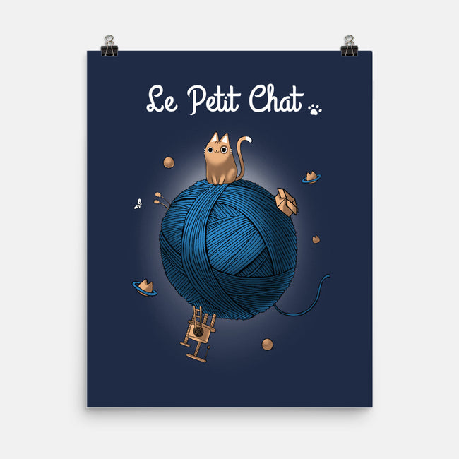 Le Petit Chat-none matte poster-BlancaVidal