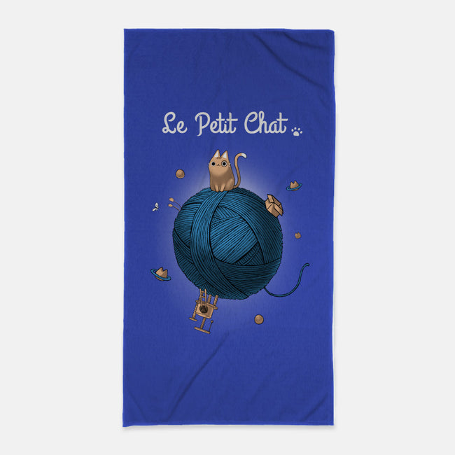 Le Petit Chat-none beach towel-BlancaVidal