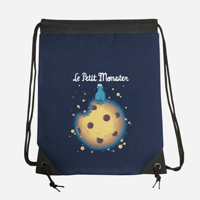 Le Petit Monster-none drawstring bag-KindaCreative