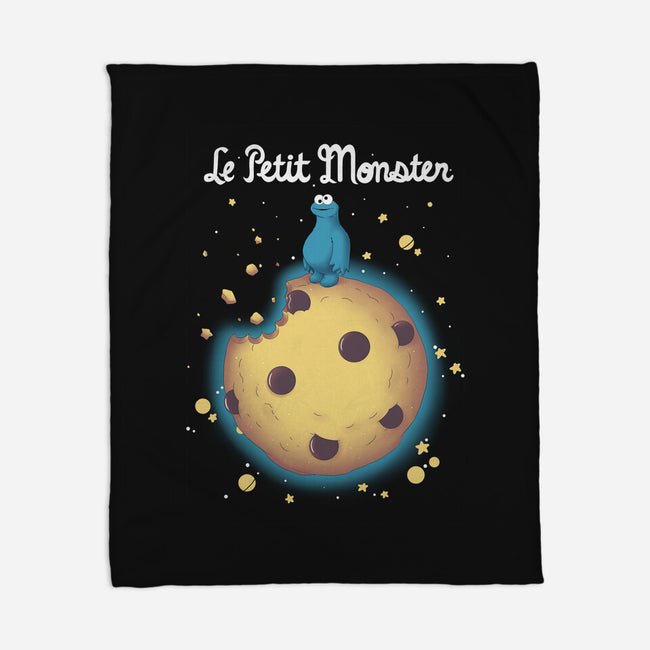 Le Petit Monster-none fleece blanket-KindaCreative