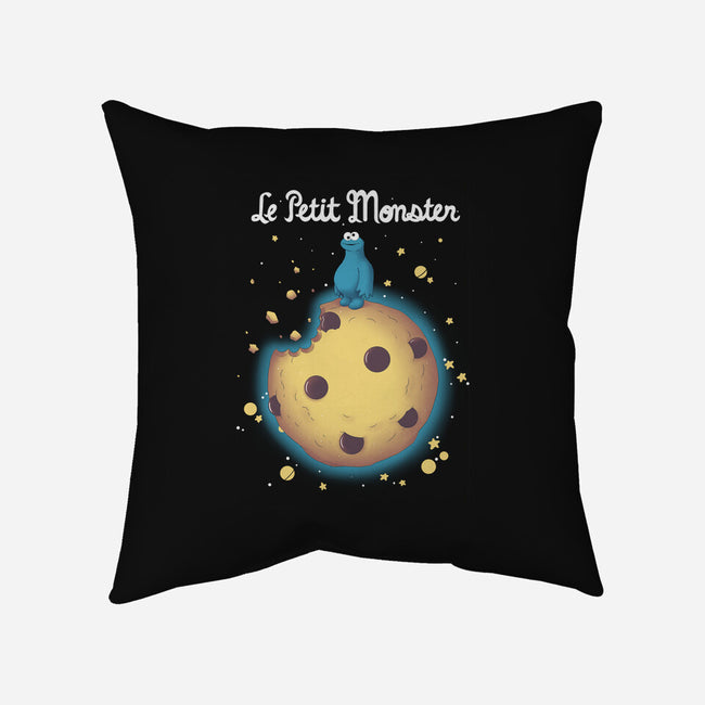 Le Petit Monster-none removable cover w insert throw pillow-KindaCreative