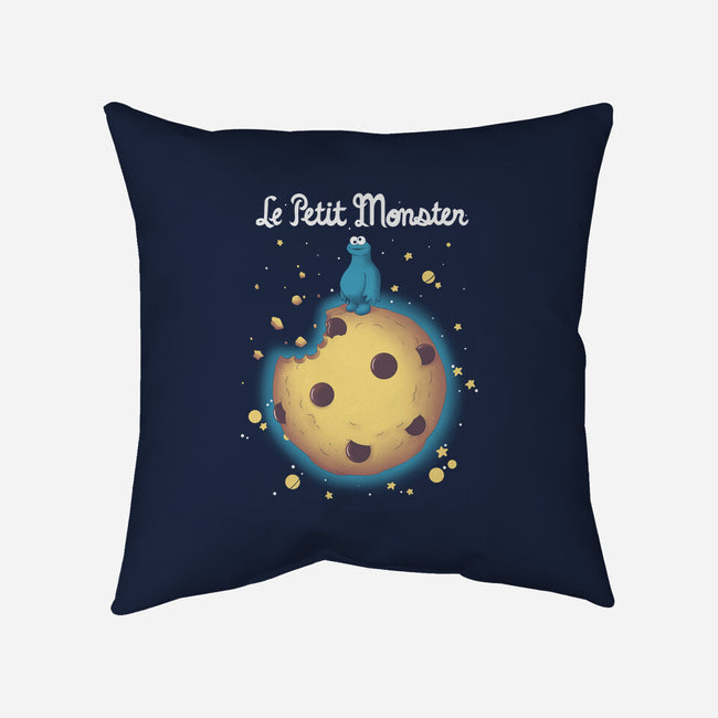 Le Petit Monster-none removable cover w insert throw pillow-KindaCreative