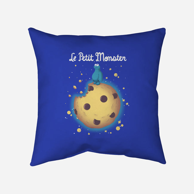 Le Petit Monster-none removable cover w insert throw pillow-KindaCreative