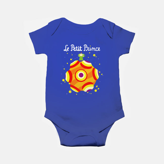 Le Petit Prince Cosmique-baby basic onesie-KindaCreative