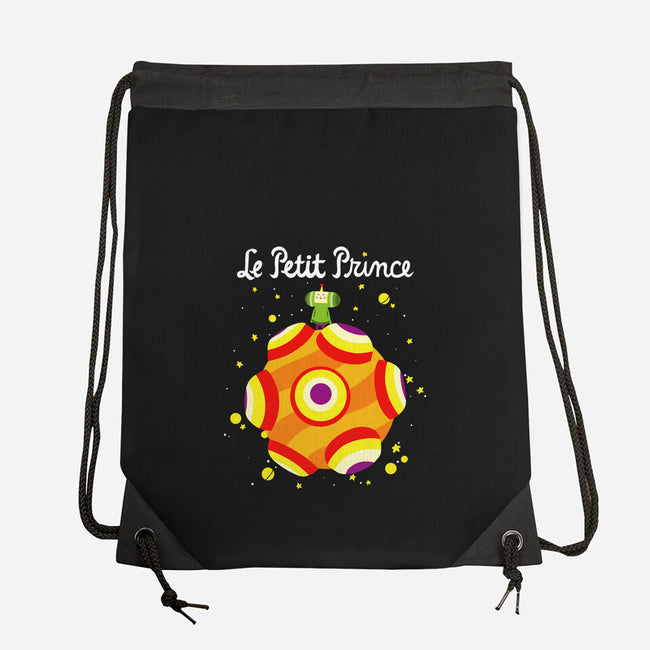 Le Petit Prince Cosmique-none drawstring bag-KindaCreative