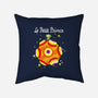 Le Petit Prince Cosmique-none removable cover w insert throw pillow-KindaCreative