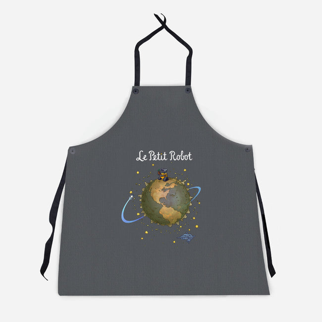 LE PETIT ROBOT-unisex kitchen apron-FernandesBeckman