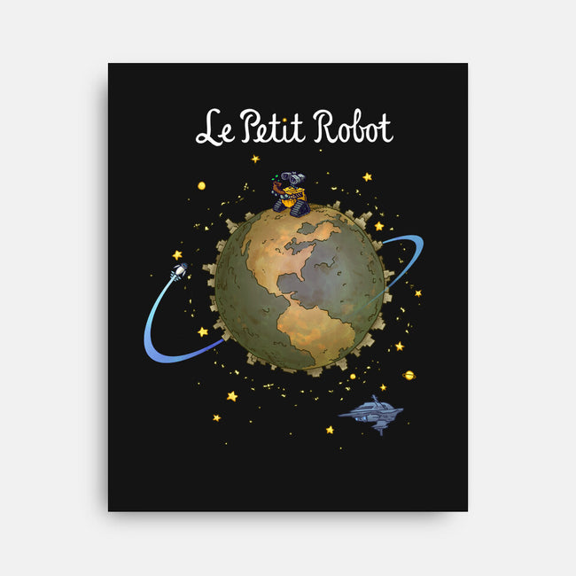 LE PETIT ROBOT-none stretched canvas-FernandesBeckman