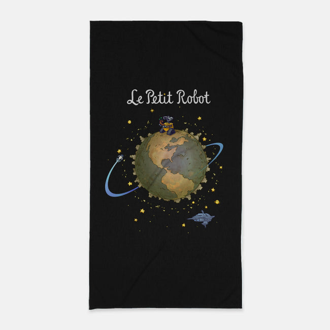 LE PETIT ROBOT-none beach towel-FernandesBeckman