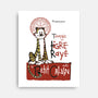 Le Tigre Raye-none stretched canvas-Arinesart