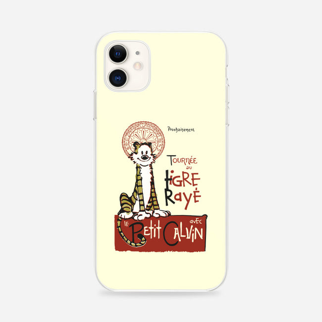 Le Tigre Raye-iphone snap phone case-Arinesart