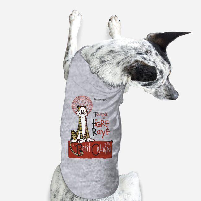 Le Tigre Raye-dog basic pet tank-Arinesart