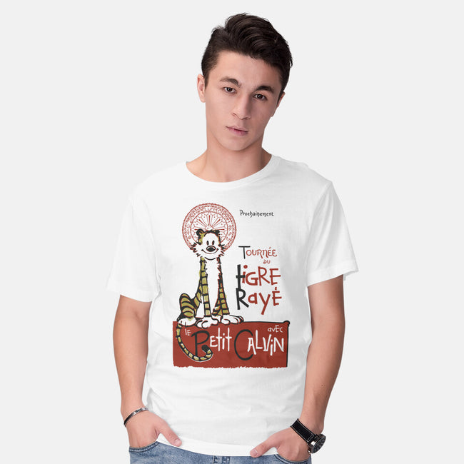 Le Tigre Raye-mens basic tee-Arinesart