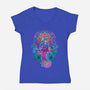 League of Evil Exes-womens v-neck tee-MeganLara