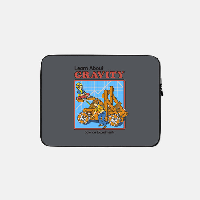 Learn About Gravity-none zippered laptop sleeve-Steven Rhodes
