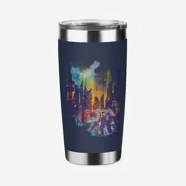 Leaving Rapture-none stainless steel tumbler drinkware-kharmazero