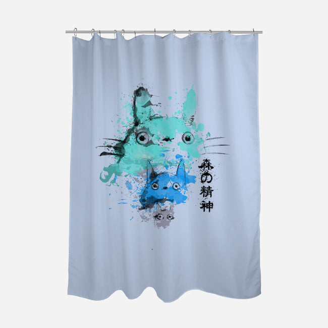Legendary Spirit-none polyester shower curtain-Donnie