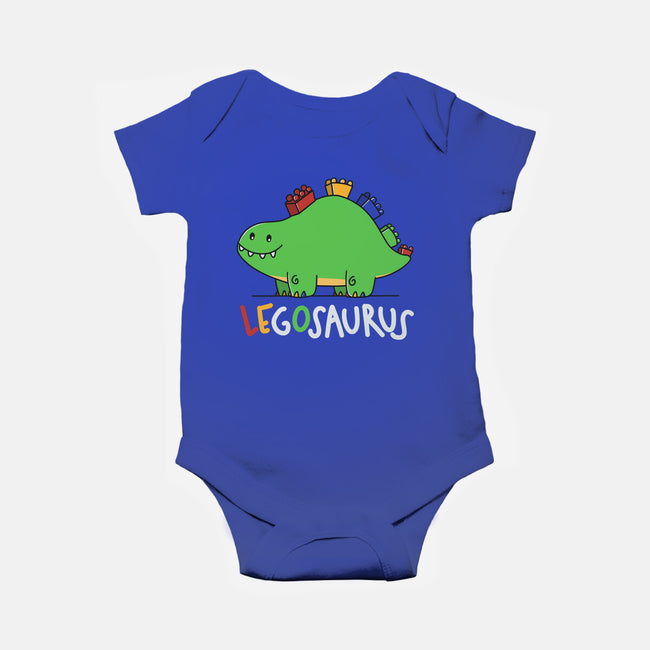 Legosaurus-baby basic onesie-TaylorRoss1